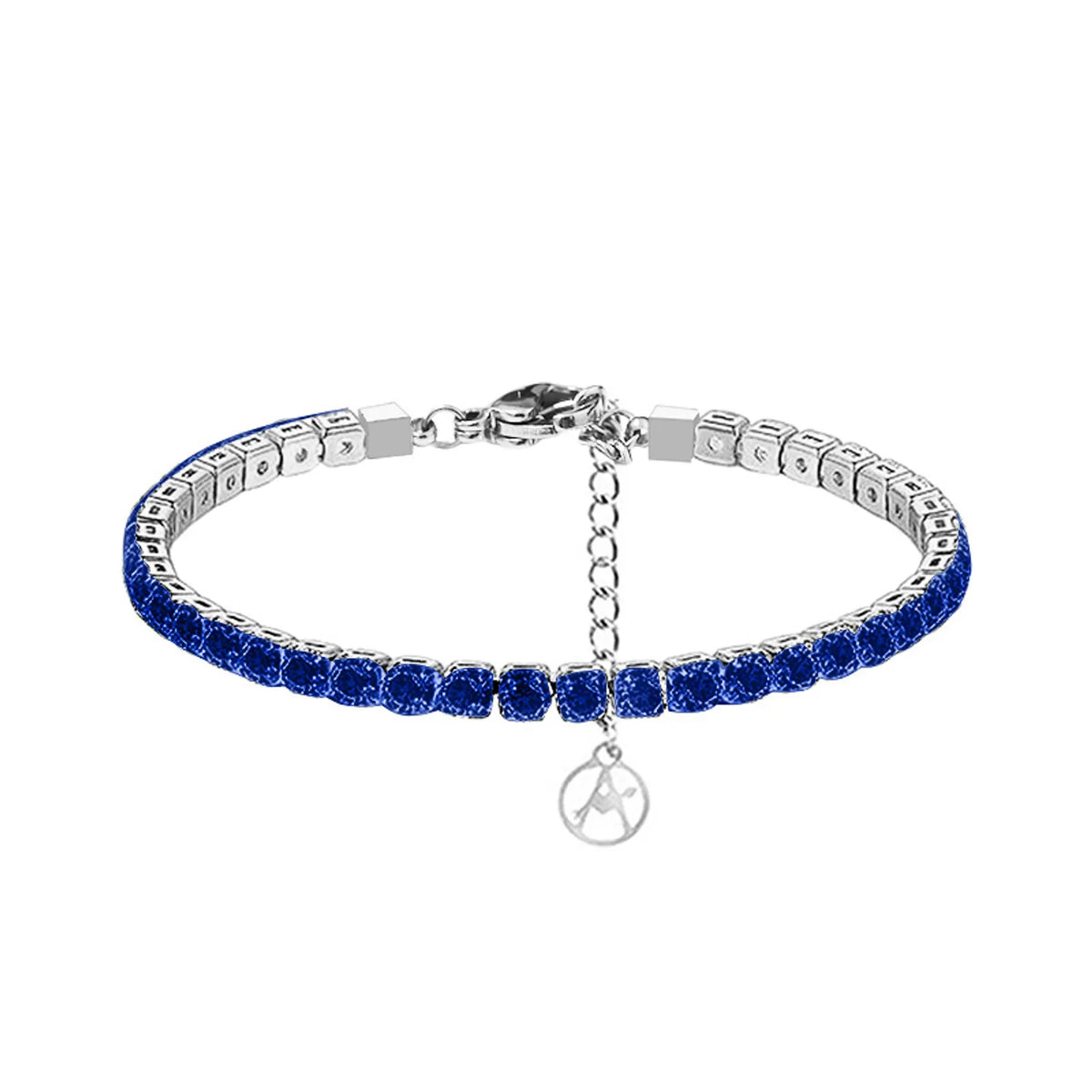 Bracciale Tennis Argento 925 Scintillante e Regolabile